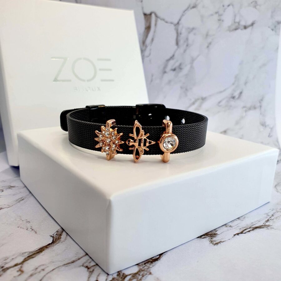 black-star-diamond-mesh-bracelet-apyranke