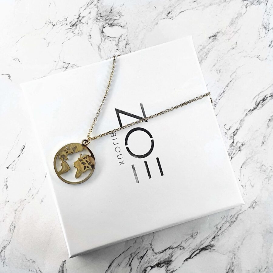 ZOE Mini Gold Vėrinys PASAULIS